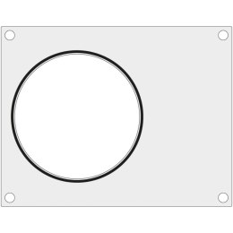 MATRYCA FORMA DO ZGRZEWARKI CAS CDS-01 NA POJEMNIK NA ZUPĘ ŚR. 165 MM - HENDI 805411