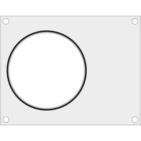 MATRYCA FORMA DO ZGRZEWARKI CAS CDS-01 NA POJEMNIK NA ZUPĘ ŚR. 165 MM - HENDI 805411