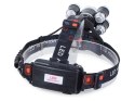 Bailong latarka czołowa led cree xm-l t6 4x xpe
