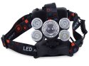 Bailong latarka czołowa led cree xm-l t6 4x xpe