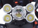 Bailong latarka czołowa led cree xm-l t6 4x xpe