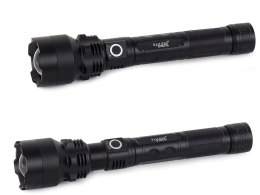 Latarka bailong taktyczna mocna led xhp50 zoom usb