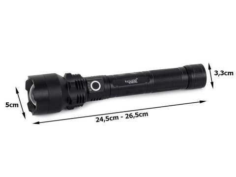 Latarka bailong taktyczna mocna led xhp50 zoom usb Latarka bailong taktyczna mocna led xhp50 zoom usb