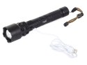 Latarka bailong taktyczna mocna led xhp50 zoom usb