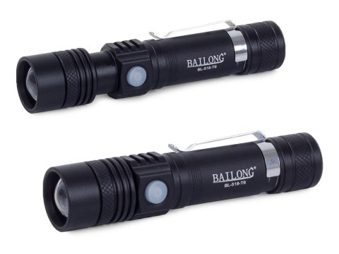 Latarka taktyczna bailong led cree zoom xm-l t6 Latarka taktyczna bailong led cree zoom xm-l t6