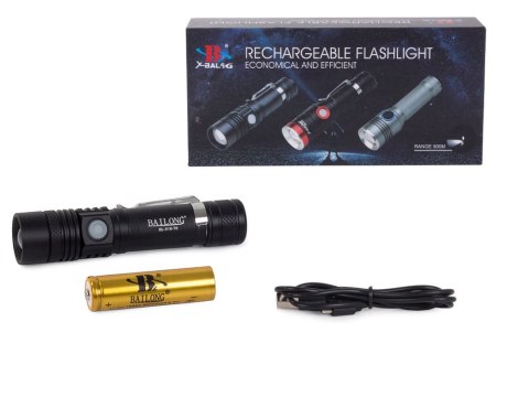 Latarka taktyczna bailong led cree zoom xm-l t6 Latarka taktyczna bailong led cree zoom xm-l t6