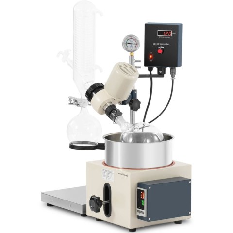 WYPARKA PRÓŻNIOWA ROTACYJNA DO LABORATORIUM 1 L 120 OBR./MIN 40 W WYPARKA PRÓŻNIOWA ROTACYJNA DO LABORATORIUM 1 L 120 OBR./MIN 40 W