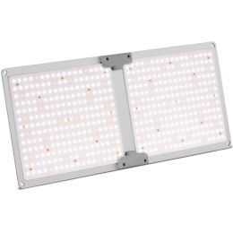 LAMPA DO UPRAWY WZROSTU ROŚLIN PEŁNE SPEKTRUM 60 X 24 CM 468 LED 220 W SREBRNA