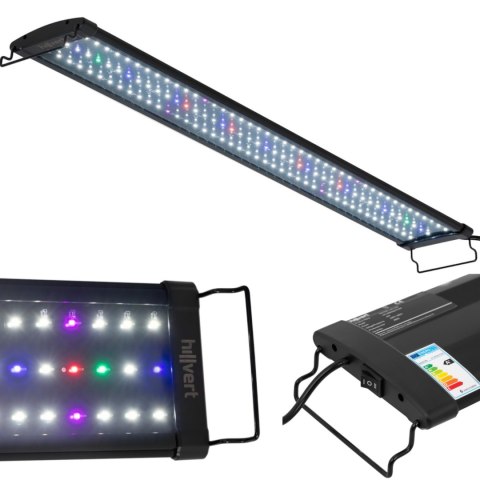 LAMPA OŚWIETLENIE LED DO AKWARIUM WZROSTU ROŚLIN PEŁNE SPEKTRUM 129 DIOD 87 CM 25 W LAMPA OŚWIETLENIE LED DO AKWARIUM WZROSTU ROŚLIN PEŁNE SPEKTRUM 129 DIOD 87 CM 25 W