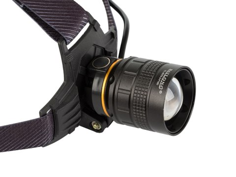 Latarka czołowa bailong led xhp160 powerbank zoom Latarka czołowa bailong led xhp160 powerbank zoom