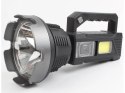 Latarka szperacz statyw dioda cree led xhp50 cob