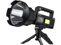 Latarka szperacz statyw dioda cree led xhp90 cob