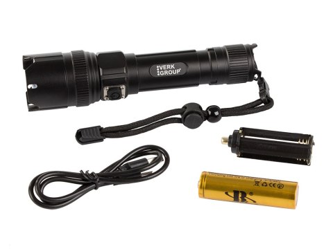 Latarka taktyczna bailong led xhp99 zoom mocna Latarka taktyczna bailong led xhp99 zoom mocna