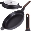 Duża patelnia do smażenia powłoka nieprzywierająca indukcja gaz 32cm xxl