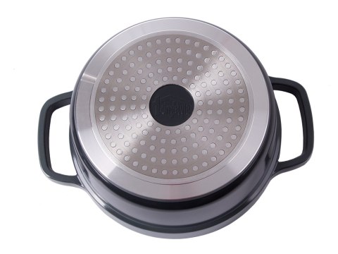 Garnek brytfanna do gotowania pieczenia non stick indukcja gaz pokrywa 2l Garnek brytfanna do gotowania pieczenia non stick indukcja gaz pokrywa 2l