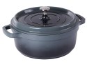 Garnek brytfanna do gotowania pieczenia non stick indukcja gaz pokrywa 4l