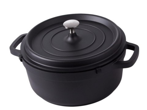 Garnek brytfanna do gotowania pieczenia non stick indukcja gaz pokrywa 4l Garnek brytfanna do gotowania pieczenia non stick indukcja gaz pokrywa 4l