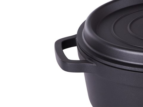 Garnek brytfanna do gotowania pieczenia non stick indukcja gaz pokrywa 4l Garnek brytfanna do gotowania pieczenia non stick indukcja gaz pokrywa 4l