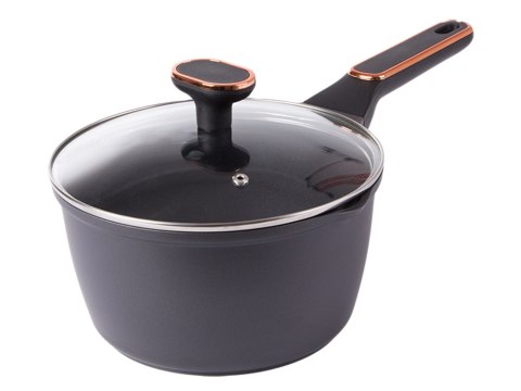 Garnek rondel głęboki z pokrywką indukcja gaz powłoka non stick 3l Garnek rondel głęboki z pokrywką indukcja gaz powłoka non stick 3l