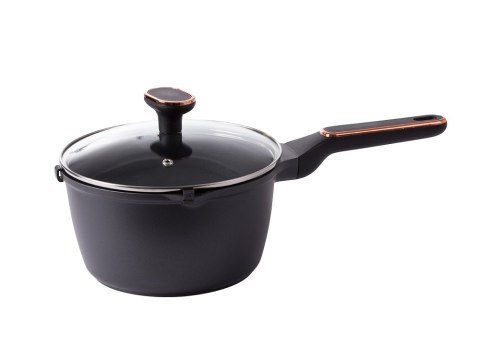 Garnek rondel głęboki z pokrywką indukcja gaz powłoka non stick 3l Garnek rondel głęboki z pokrywką indukcja gaz powłoka non stick 3l