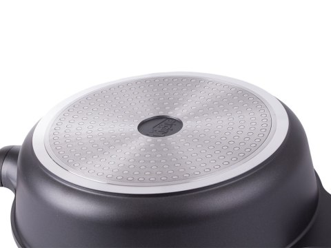 Garnek rondel głęboki z pokrywką indukcja gaz powłoka non stick 4l Garnek rondel głęboki z pokrywką indukcja gaz powłoka non stick 4l