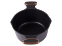 Garnek rondel głęboki z pokrywką indukcja gaz powłoka non stick 5l