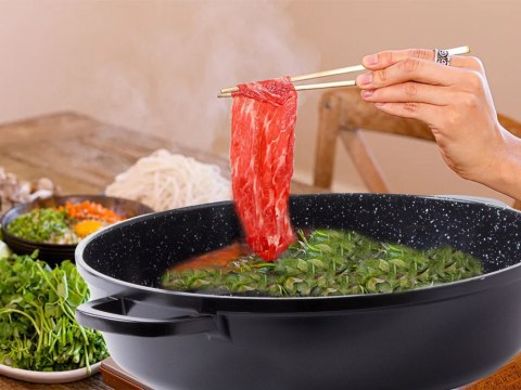 Garnek z aromatyzerem na przyprawy na indukcję gaz do pieczenia duży 13l Garnek z aromatyzerem na przyprawy na indukcję gaz do pieczenia duży 13l