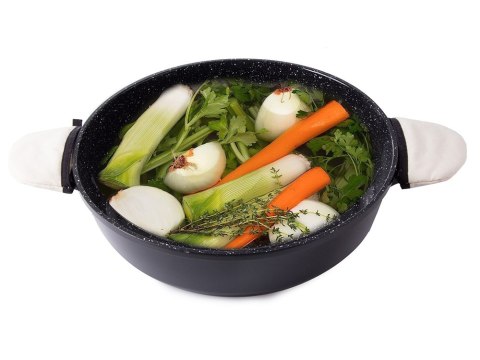 Garnek z aromatyzerem na przyprawy na indukcję gaz do pieczenia duży 6l Garnek z aromatyzerem na przyprawy na indukcję gaz do pieczenia duży 6l
