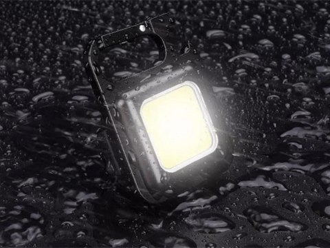 Lampka brelok led cob magnes latarka usb otwieracz Lampka brelok led cob magnes latarka usb otwieracz