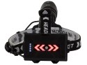Latarka czołowa bailong led cree xhp360 powerbank