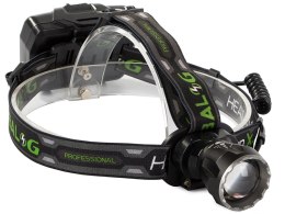 Latarka czołowa bailong led xhp160 powerbank zoom