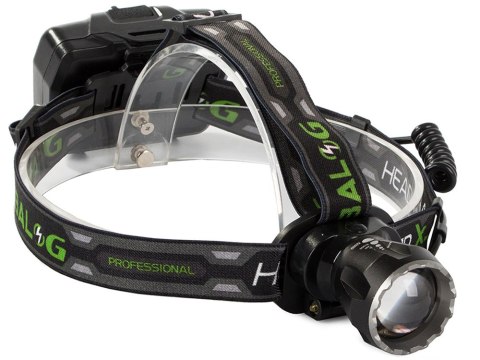 Latarka czołowa bailong led xhp160 powerbank zoom Latarka czołowa bailong led xhp160 powerbank zoom