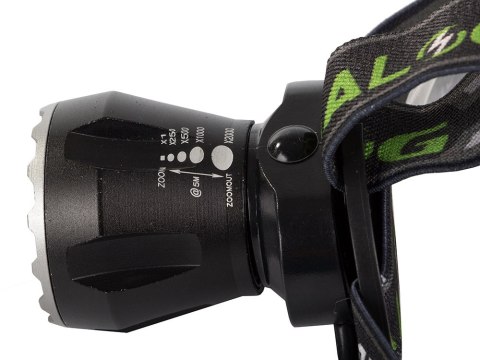 Latarka czołowa bailong led xhp160 powerbank zoom Latarka czołowa bailong led xhp160 powerbank zoom