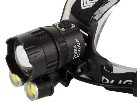 Latarka czołowa bailong led xhp160 powerbank zoom Latarka czołowa bailong led xhp160 powerbank zoom