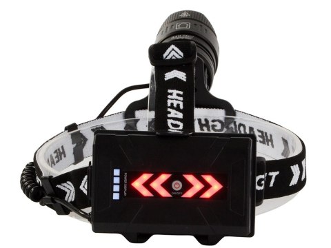 Latarka czołowa bailong led xhp360 powerbank zoom Latarka czołowa bailong led xhp360 powerbank zoom