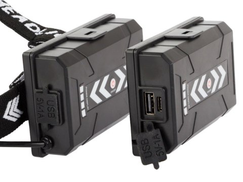 Latarka czołowa bailong led xhp360 powerbank zoom Latarka czołowa bailong led xhp360 powerbank zoom