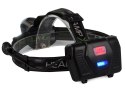 Latarka czołowa bailong led xhp99 powerbank zoom