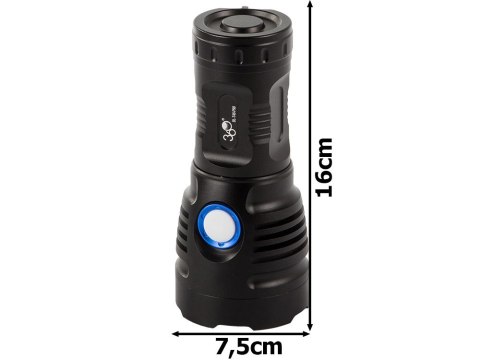 Latarka taktyczna bailong cree cob led xhp90 mocna Latarka taktyczna bailong cree cob led xhp90 mocna