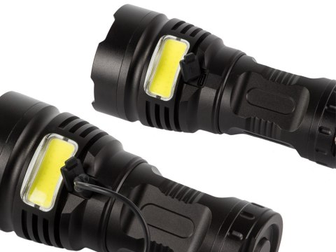 Latarka taktyczna bailong cree cob led xhp90 mocna Latarka taktyczna bailong cree cob led xhp90 mocna