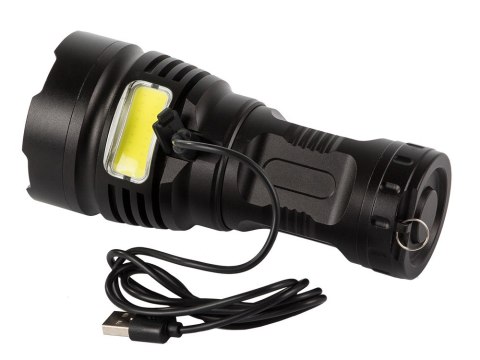 Latarka taktyczna bailong cree cob led xhp90 mocna Latarka taktyczna bailong cree cob led xhp90 mocna