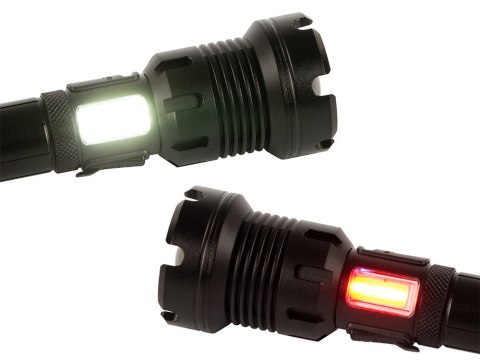 Latarka taktyczna bailong led xhp160 cob mocna Latarka taktyczna bailong led xhp160 cob mocna