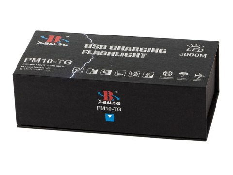 Latarka taktyczna bailong mocna led pm10-tg zoom Latarka taktyczna bailong mocna led pm10-tg zoom