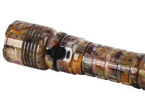 Latarka taktyczna bailong zoom cree led xhp160 usb Latarka taktyczna bailong zoom cree led xhp160 usb