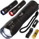 Latarka taktyczna bailong zoom cree led t6 q3 uv