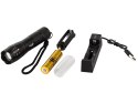 Latarka taktyczna bailong zoom cree led t6 q3 uv