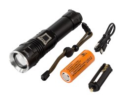 Latarka taktyczna wojskowa bailong led cree xhp160
