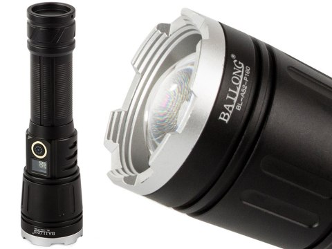 Latarka taktyczna wojskowa bailong led xhp160 zoom Latarka taktyczna wojskowa bailong led xhp160 zoom