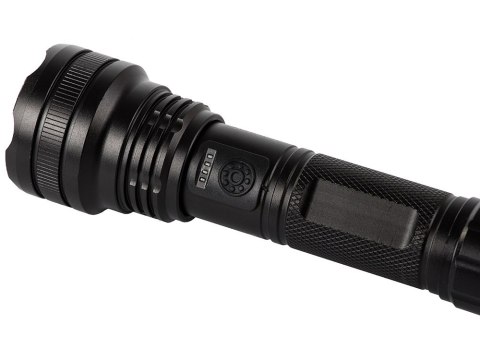 Latarka taktyczna wojskowa bailong zoom led xhp160 Latarka taktyczna wojskowa bailong zoom led xhp160