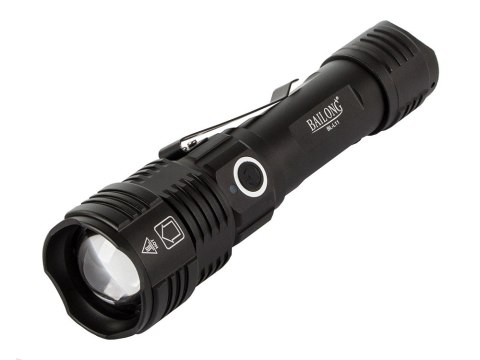 Latarka wojskowa taktyczna bailong dioda led zoom Latarka wojskowa taktyczna bailong dioda led zoom