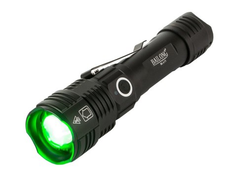 Latarka wojskowa taktyczna bailong dioda led zoom Latarka wojskowa taktyczna bailong dioda led zoom